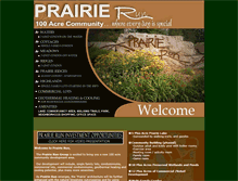Tablet Screenshot of prairierun.com